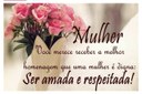 DIA INTERNACIONAL DA MULHER - 08.03.2019